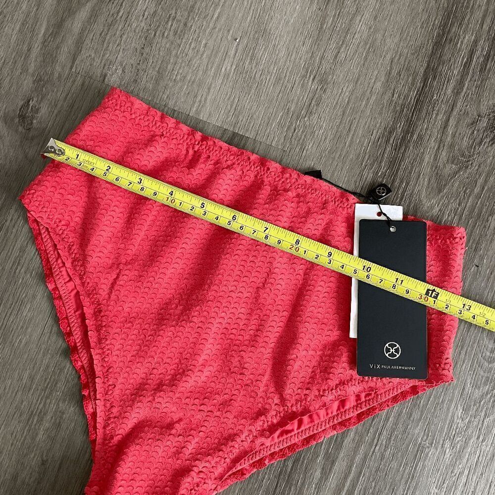 NWT ViX Scales Bela Hot Pant in Coral Medium​​​​​​ - Picture 4 of 8